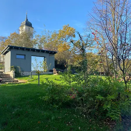 Ferienparadies im Alten Pfarrhaus - Fewos für 2 - 6 Personen - Gartensauna - Parkplätze Apartamento Papstdorf